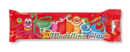 Modelovací hmota, 200 g, 10 barev 