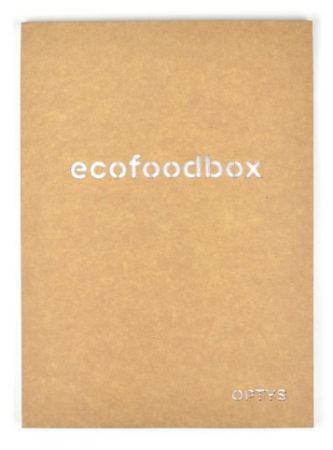 Poznámkový blok Ecofoodbox,  A5, linka, 50 listů