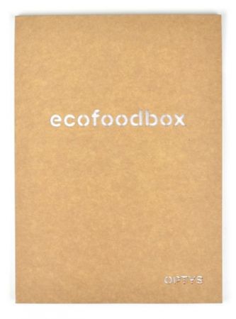 Poznámkový blok Ecofoodbox,  A4, linka, 50 listů