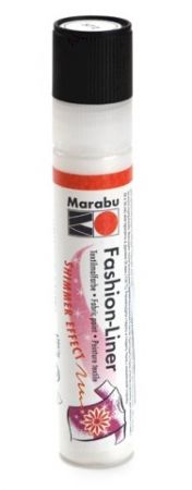 Fashion liner Marabu, třpytivá perleťová, 25 ml