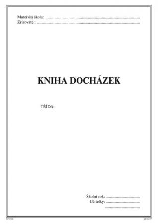 Kniha docházek