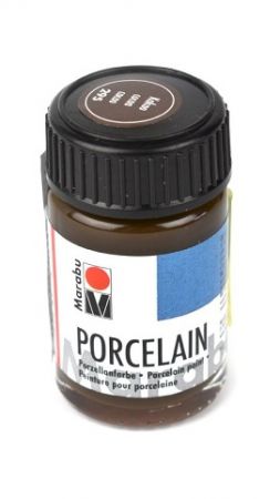 Barva na porcelán, kakaová. 15 ml, 295