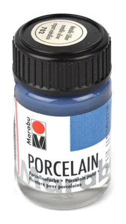 Barva na porcelán, metalická stříbrná, 15 ml, 782