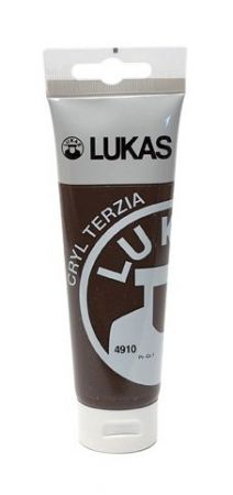 Akrylová barva Lukas, umbra, 125 ml