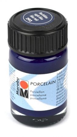 Barva na porcelán, tm. modrá, 15 ml, 293