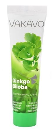 Krém na ruce Vakavo, ginkgo biloba, 100 ml