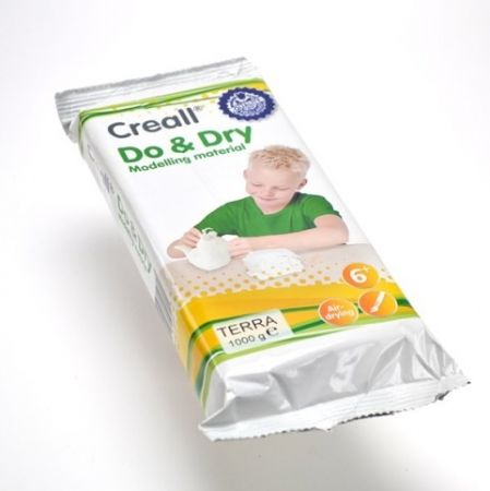 Modelovací samotvrdnoucí  hmota Creall, terakota, 1 kg