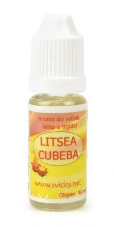 Aroma do svíček, lamp a mýdel, Litsea cubeba, 10 ml