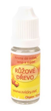 Aroma do svíček, lamp a mýdel, Růžové dřevo, 10 ml