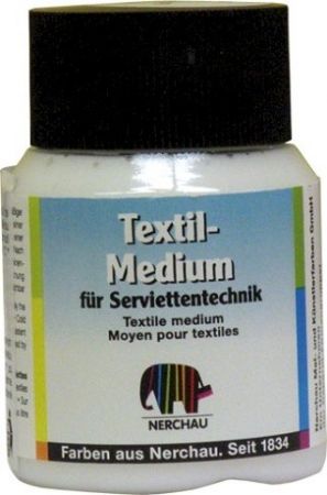 Lepidlo na dekupáž na textil  Nerchau, medium, 59 ml 