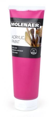 Akrylová barva Molenaer, magenta, 250 ml