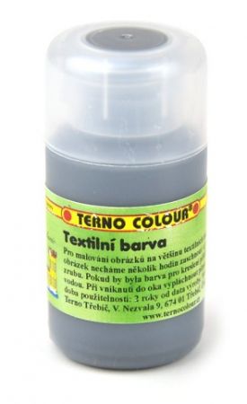 Barva na textil Terno, č. 37, 20 g, tm. šedá