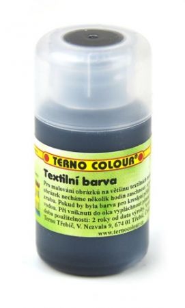 Barva na textil Terno, č. 38, 20 g, černá