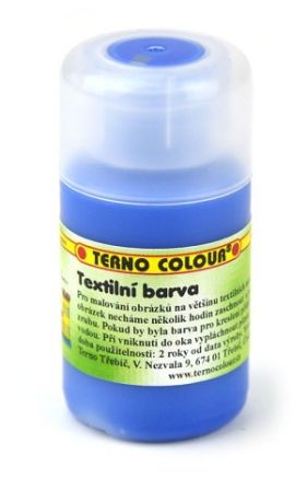 Barva na textil Terno, č. 27, 20 g, modrá