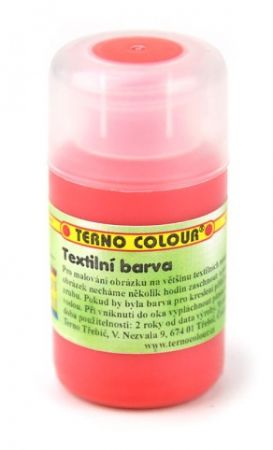 Barva na textil Terno, č. 15, 20 g, sv. červená