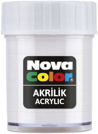 Barva akrylová 30ml bílá NC-173