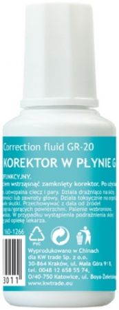 Korekční lak fluid 20ml GR-20 160-1266