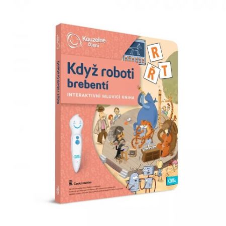 ALBI Kouzelné čtení Kniha Když roboti brebentí