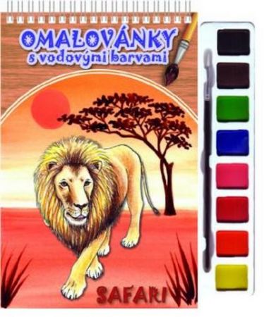 Omalovánky s barvami Safari