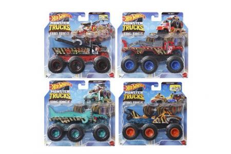 Hot Wheels Monster trucks náklaďáčky 1:64 HNW86