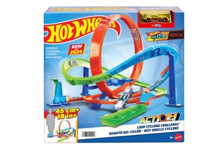 Hot Wheels Extrémní hyper smyčka HTK16