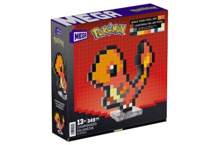 Mega Bloks Pokémon Pixel art - Charmander HTH76