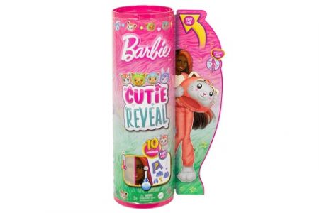 BArbie Cutie reveal Barbie v kostýmu - Kotě v kostýmku HRK23