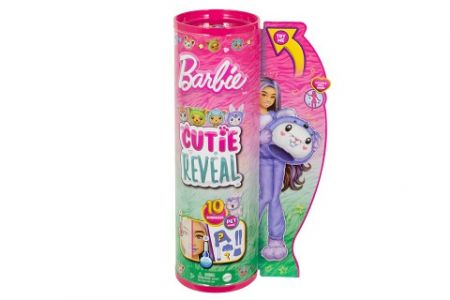 Barbie Cutie reveal barbie v kostýmu - Zajíček v kostýmu HRK26