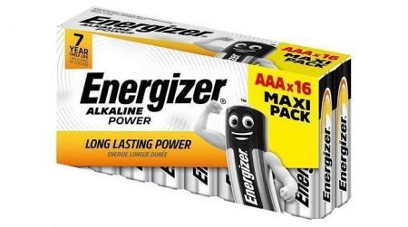 Baterie &quot;Alkaline Power&quot;, AAA, 16 ks, ENERGIZER