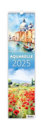 Kalendář Aquarelle - vázanka 2025 (N194-25)