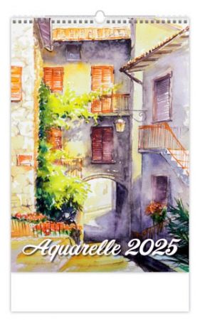 Kalendář Aquarelle 2025 (N139-25)