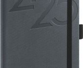 Diář týdenní kapesní Ajax 2025, černý, 9cm x 15,5cm, PGD-KAPAJ-5798
