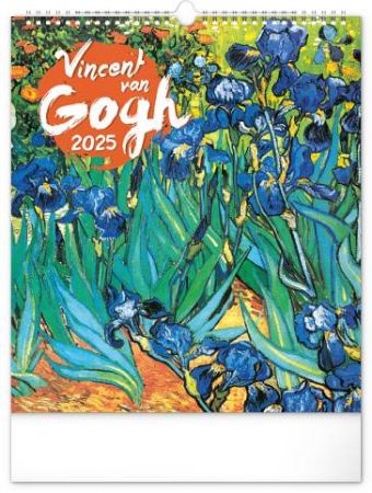 Kalendář nástěnný Vincent van Gogh 2025, 30cm x 34cm, PGN-33605-L