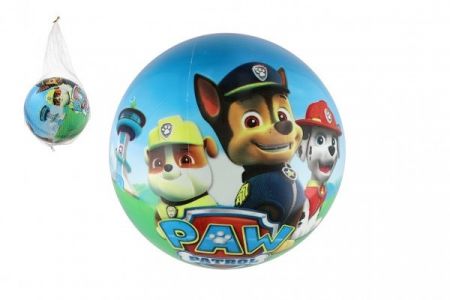 Míč Tlapková patrola/Paw patrol nafouknutý 23cm v síťce