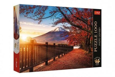 Puzzle Premium Plus - Photo Odyssey: Hora Fuji, Japonsko 1000 dílků 68,3x48cm v krabici