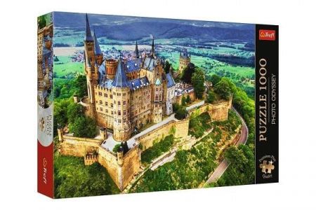 Puzzle Premium Plus - Photo Odyssey:Zámek Hohenzollern, Německo 1000 dílků 68,3x48cm