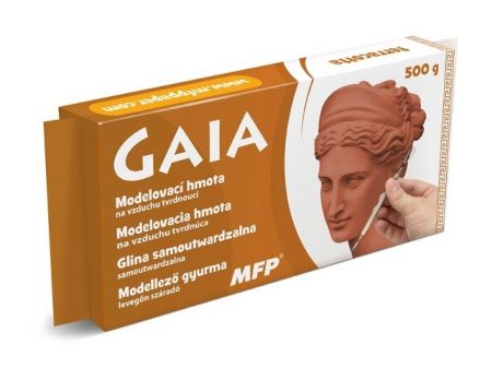 Modelovací hmota GAIA 500g terracotta