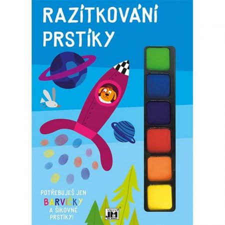 Razítkování prstíky Raketa