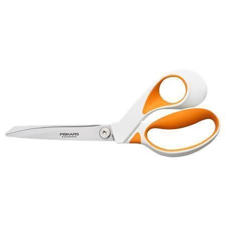 Nůžky &quot;RazorEdge Softgrip&quot;, oranžová-bílá, 23 cm, FISKARS 1070079