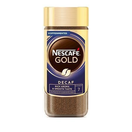 Káva &quot;Gold&quot;, bez kofeinu, instantní, 100 g, NESCAFÉ 12438557