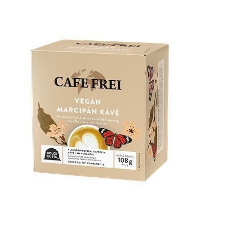 Kávové kapsle &quot;Vegan marzipan coffe&quot;, kompatibilní s Dolce Gusto, 9 ks, CAFE FREI 400053