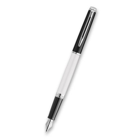 Waterman Hémisphere Colour Blocking Black &amp; White CT plnicí pero hrot M