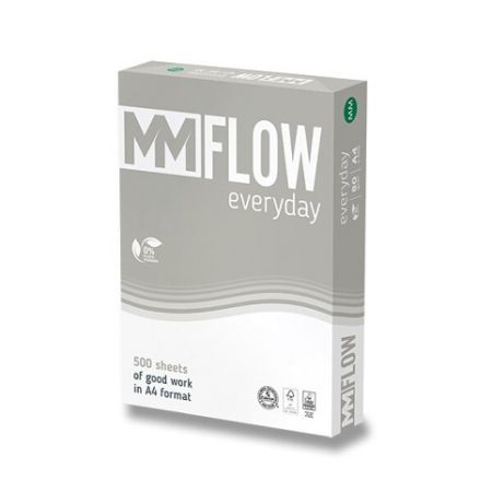 Xerografický papír MM Flow Everyday A4, 80 g, 5 x 500 listů