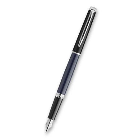 Waterman Hémisphere Colour Blocking  Black &amp; Blue CT plnicí pero hrot F