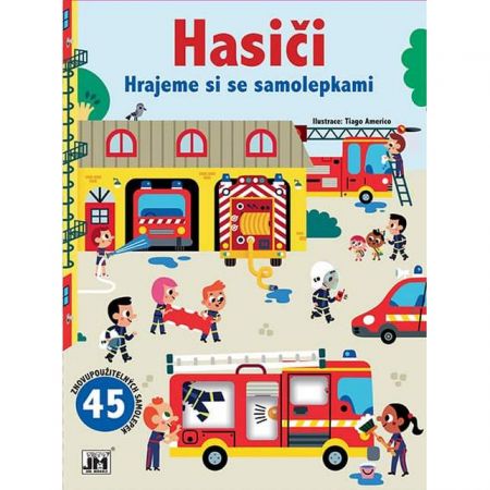 Hrajeme si se samolepkami - Hasiči