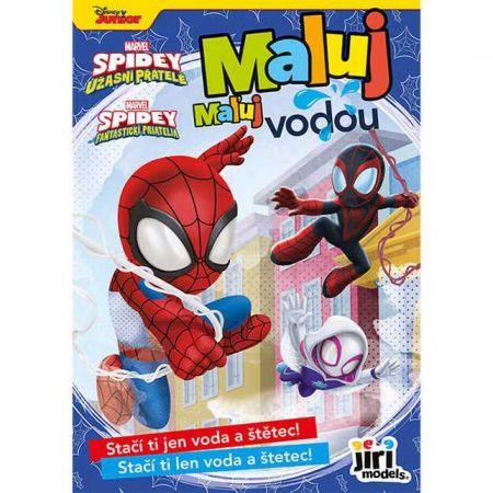 Maluj vodou A5 Spidey