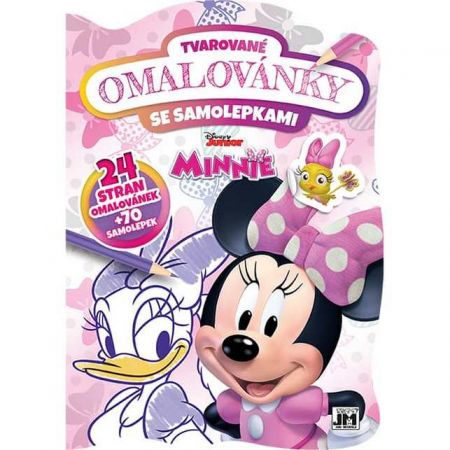 Tvarované omalovánky Minnie