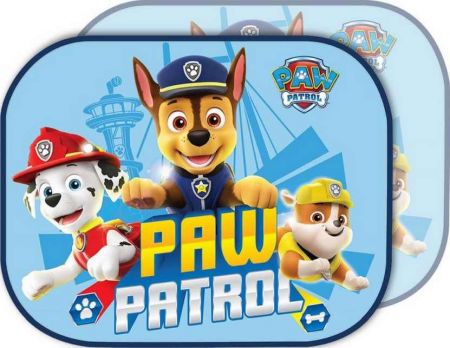 Dětská sluneční clona PAW PATROL kluci 44x35cm