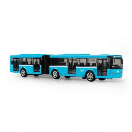 Kovový autobus DPO Ostrava modrý 18 cm