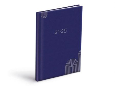 Diář 2025 T805 PU blue týdenní